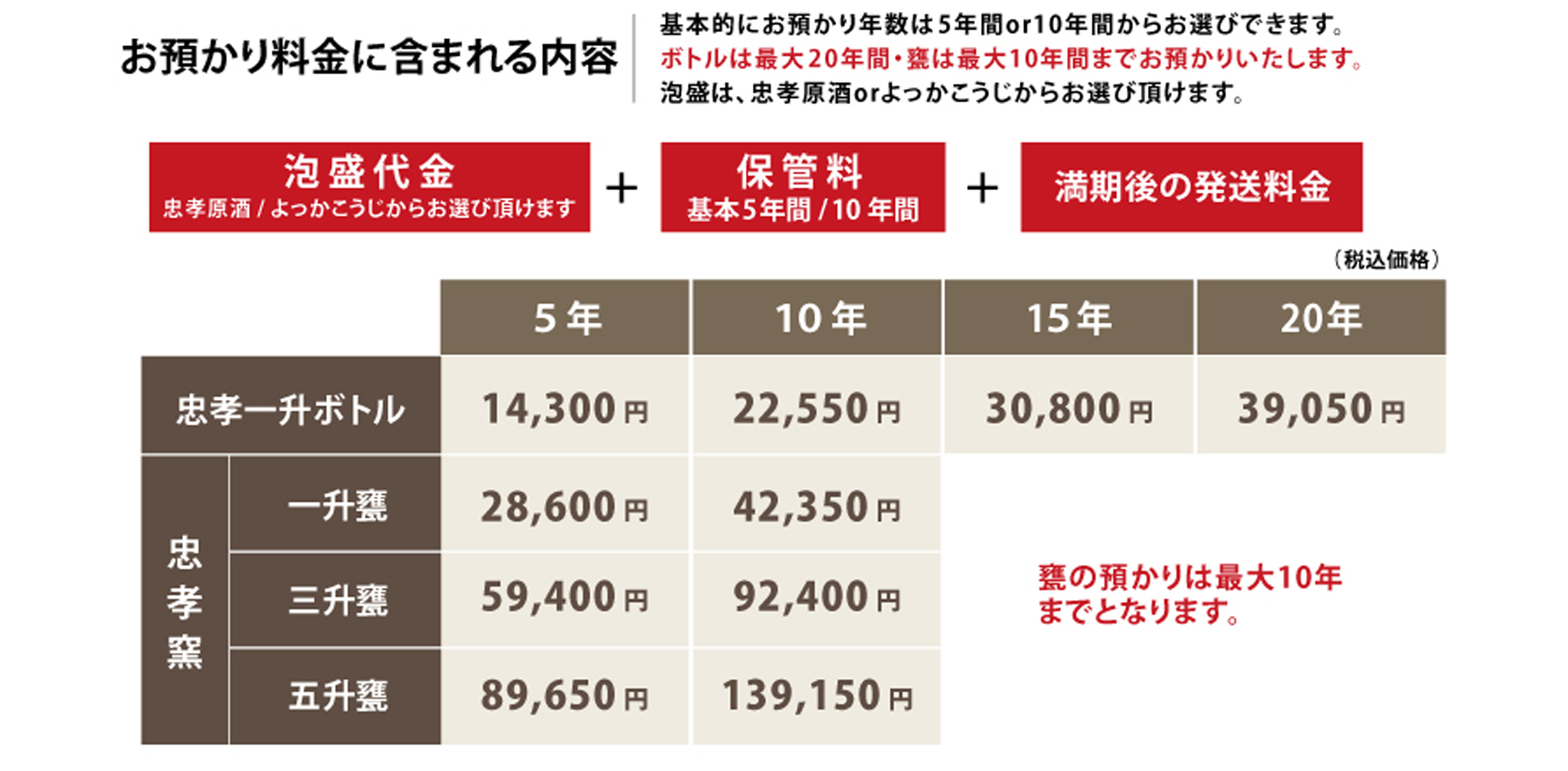 料金案内